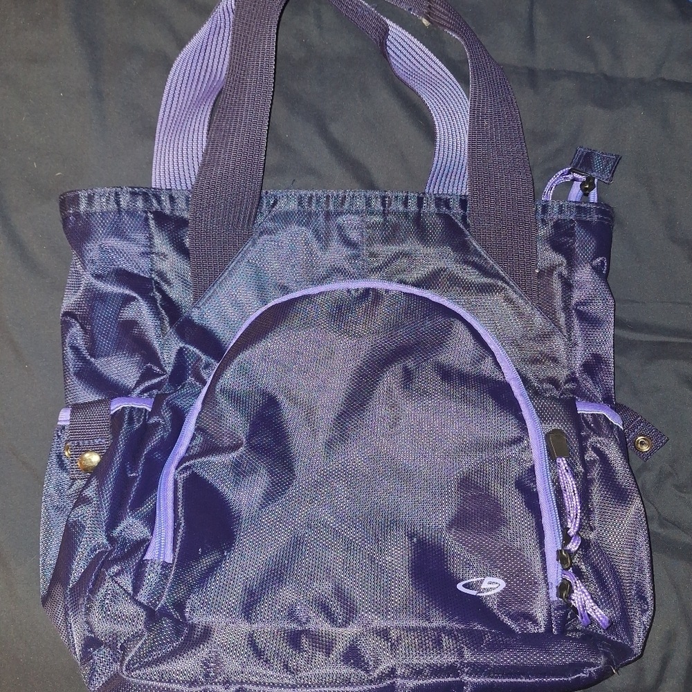 C9 Champion Sporty Purple Blue Active Gym Bag